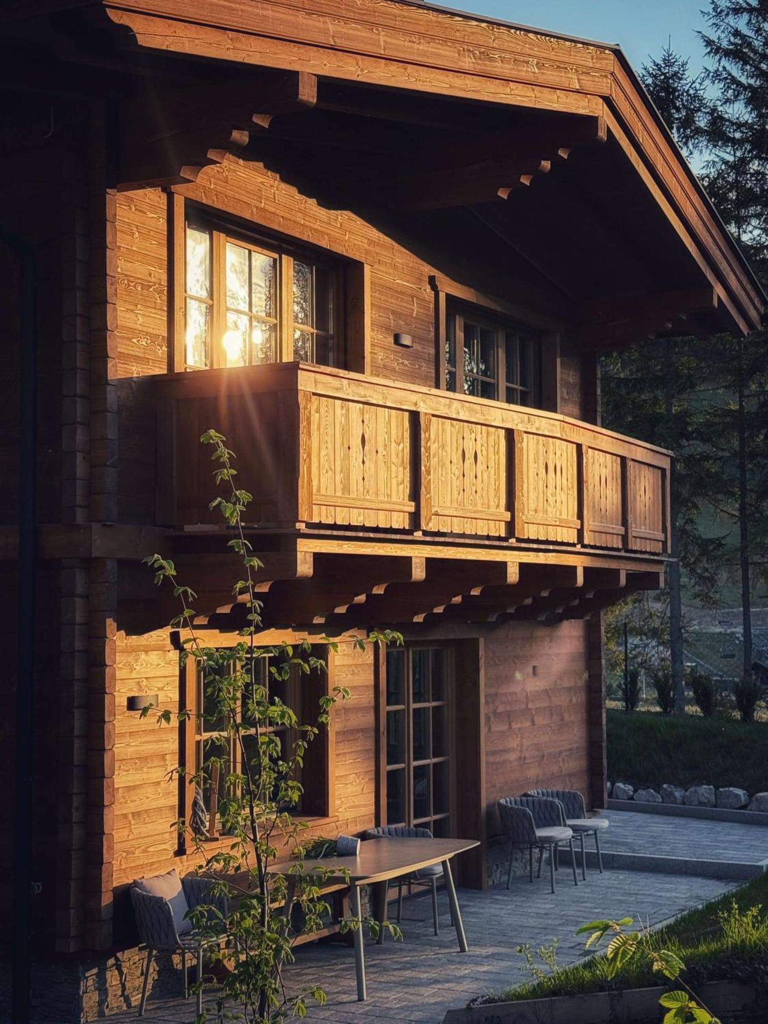Sissi'S Green Chalets Leutasch Eksteriør bilde